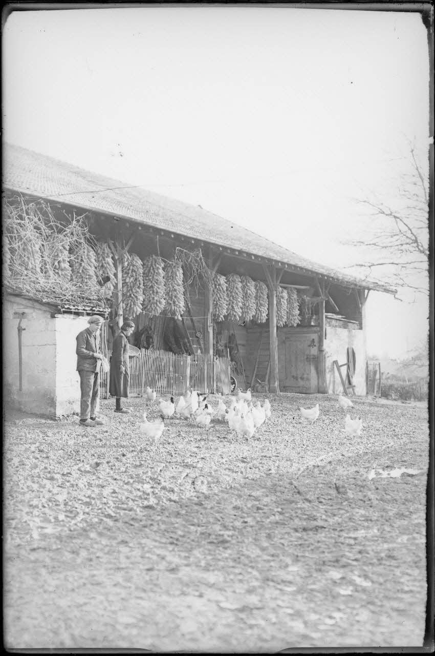 Bonnet photographie MNATP. Enquête à Romenay Bourgogne, France 1937 Ph.1937.3342 Photo