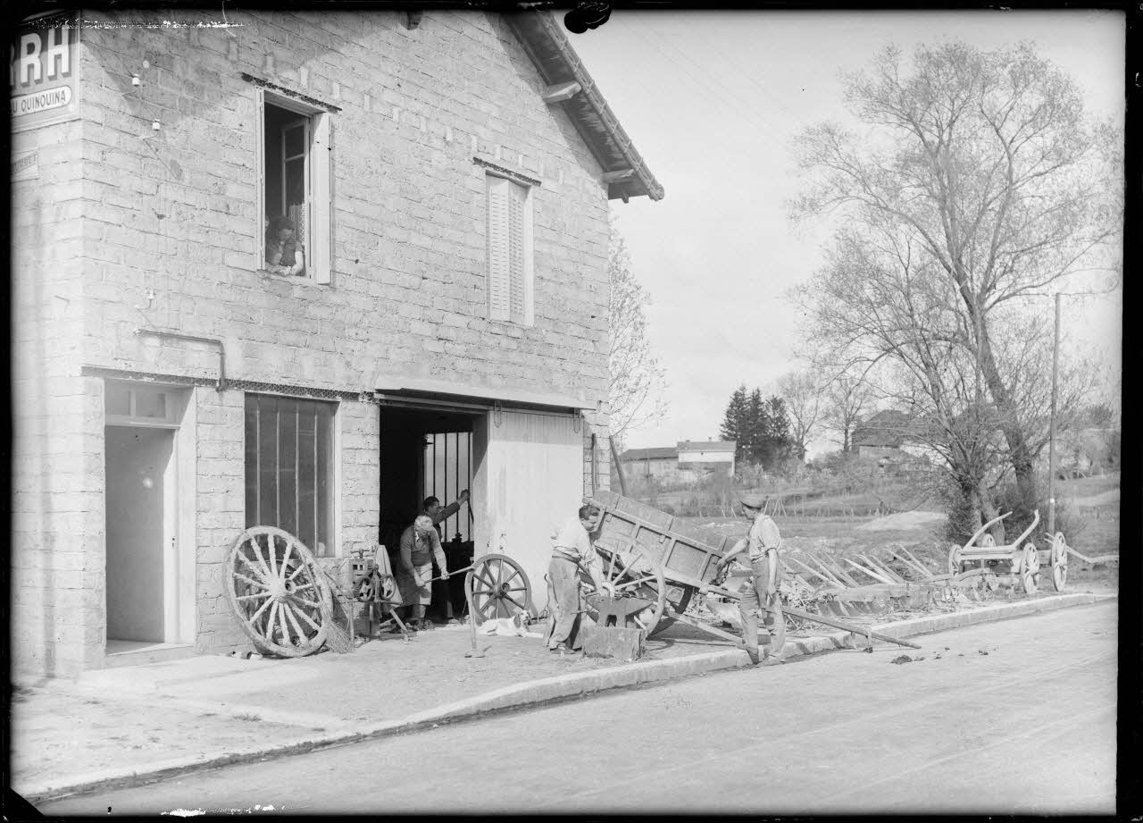 Anonyme photographie MNATP. Enquête à Romenay Bourgogne, France 1937/4/1 Ph.1937.408 Photo