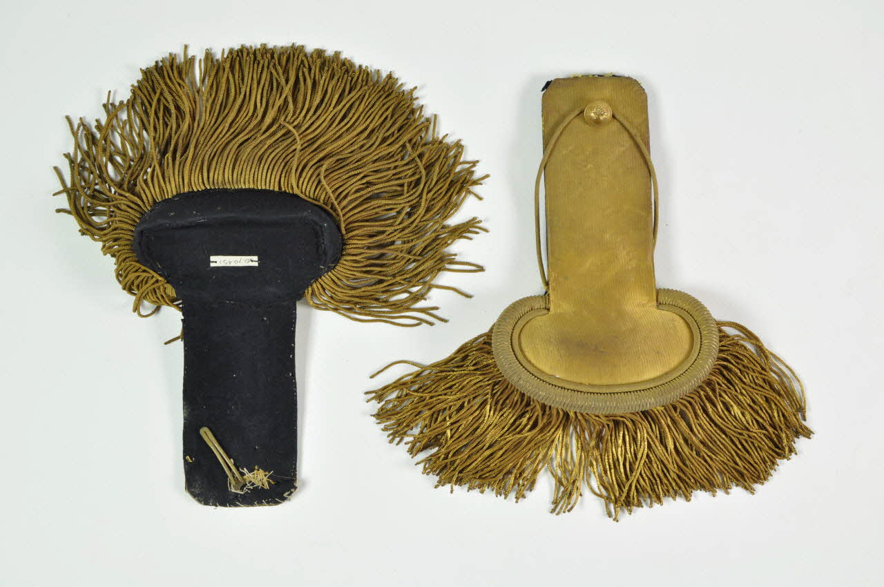 EPAULETTE DE MARIN 1961.70.45.1-2 Photo Mucem