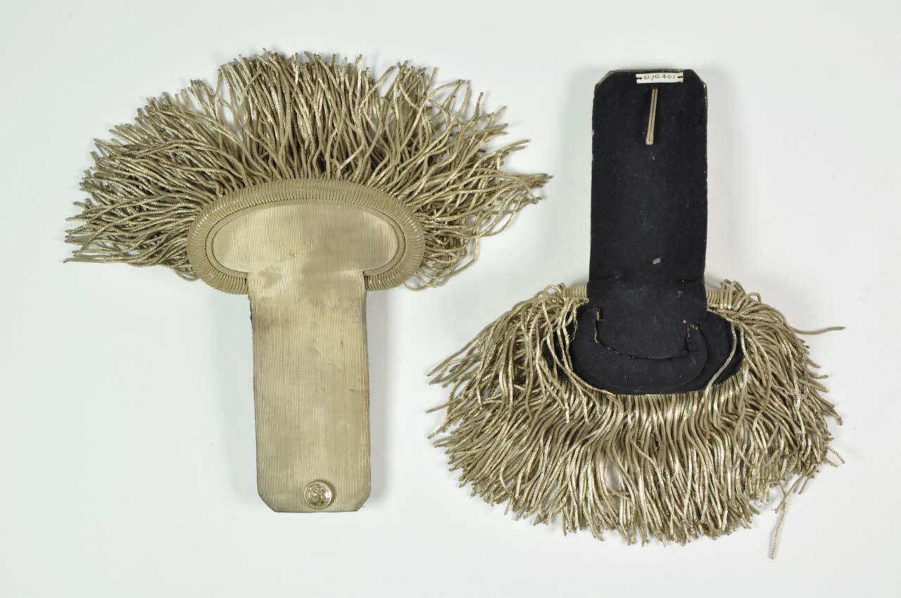 EPAULETTE DE MARIN 1961.70.46.1-2 Photo Mucem