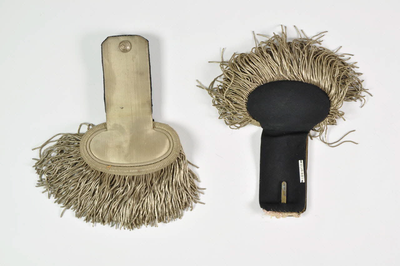EPAULETTE DE MARIN 1961.70.48.1-2 Photo Mucem