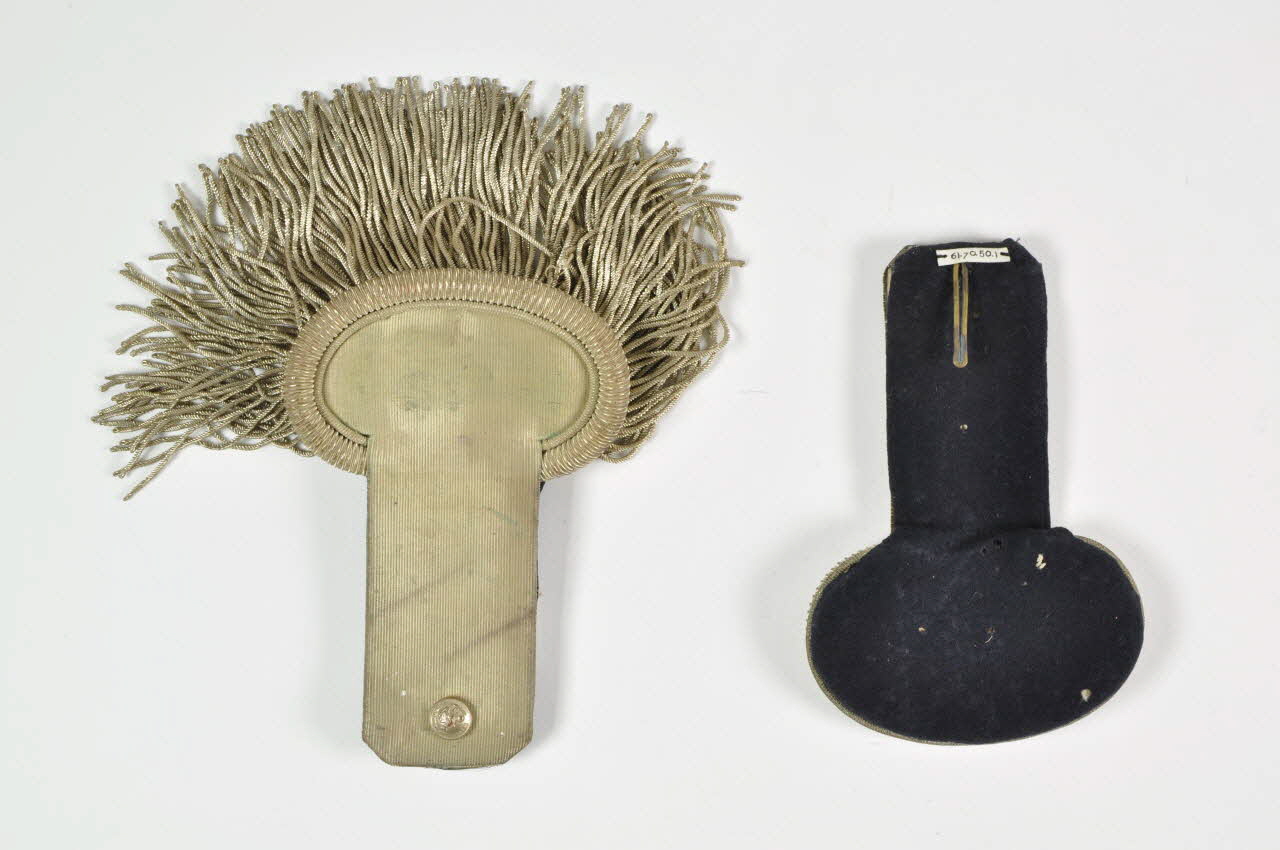 EPAULETTE DE MARIN 1961.70.50.1-2 Photo Mucem