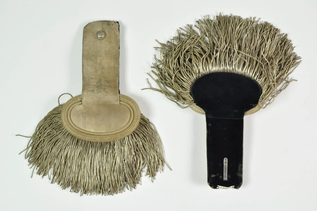 EPAULETTE DE MARIN 1961.70.51.1-2 Photo Mucem