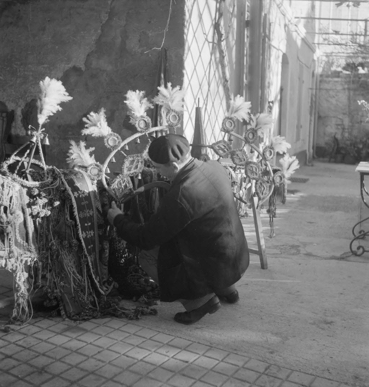 Marcel Maget photographie MNATP. Mission de Marcel Maget et André Varagnac en Provence (novembre 1938) Provence-Alpes-Côte d'Azur, France 1938/11/16 Ph.1939.1.209 Photo Mucem / Marcel Maget