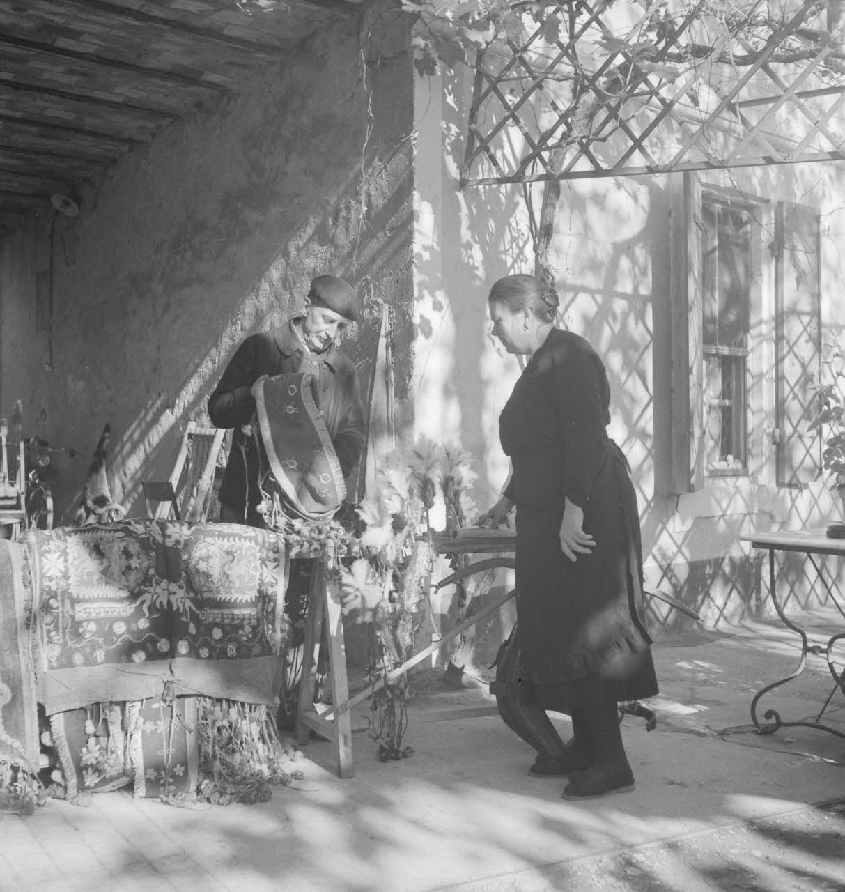 Marcel Maget photographie MNATP. Mission de Marcel Maget et André Varagnac en Provence (novembre 1938) Provence-Alpes-Côte d'Azur, France 1938/11/16 Ph.1939.1.211 Photo Mucem / Marcel Maget