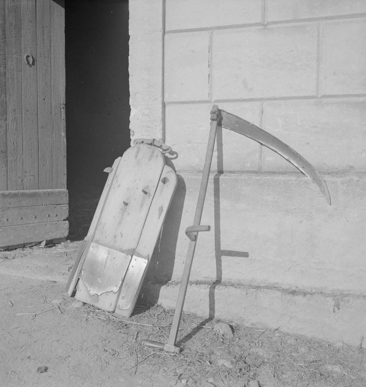 Marcel Maget photographie MNATP. Mission de Marcel Maget et André Varagnac en Provence (novembre 1938) Provence-Alpes-Côte d'Azur, France 1938/11/16 Ph.1939.1.240 Photo