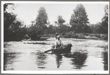 photographie "Coracle", embarcation irlandaise Ph.1940.106.4  Photo