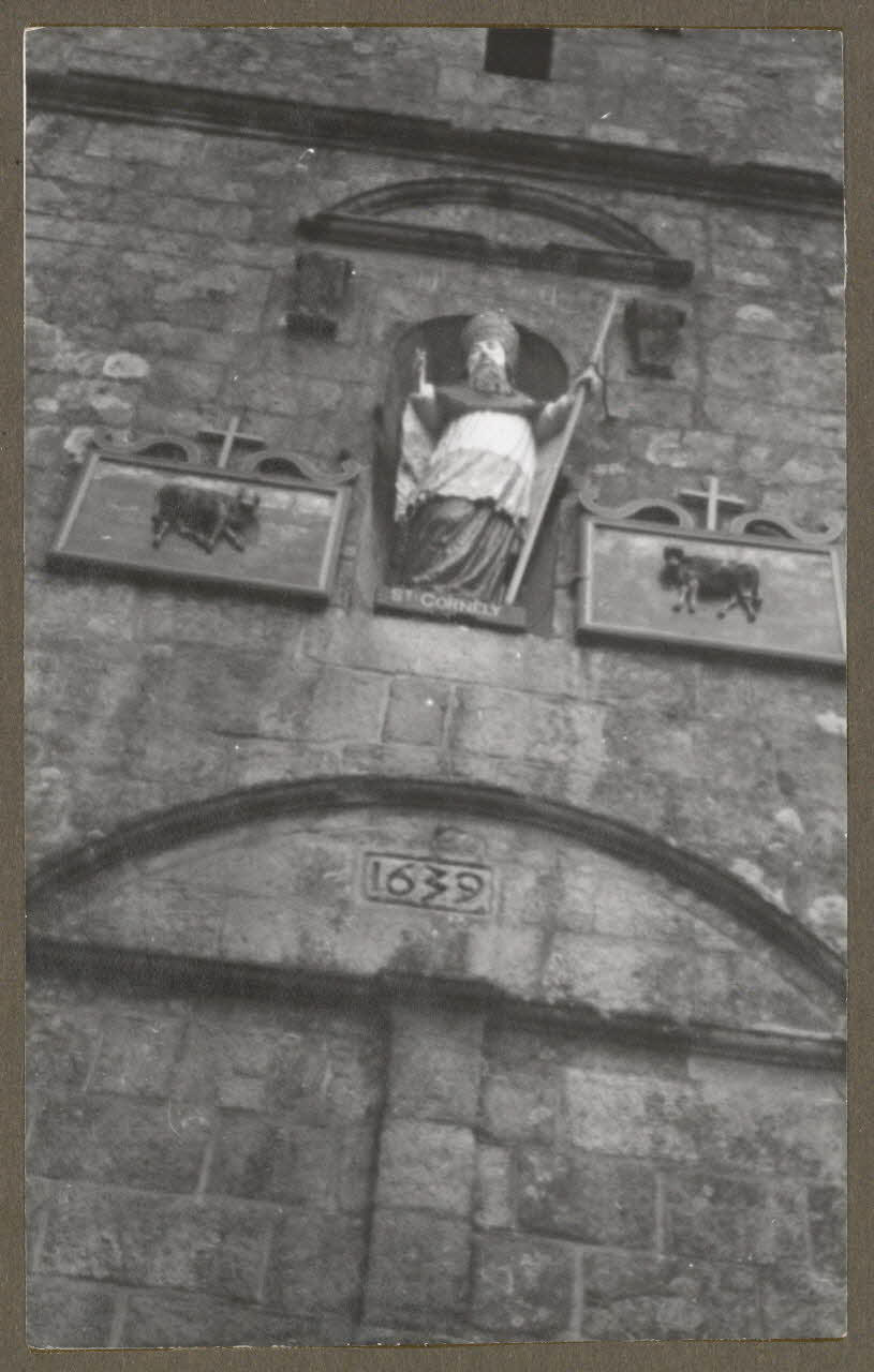 Henri Monnet photographie L'église. Saint-Cornely Bretagne, France 1940 Ph.1940.19.10 Photo