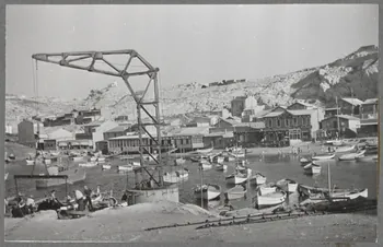 Henri Monnet photographie Port. Grue Provence-Alpes-Côte d'Azur, France 1940 Ph.1940.19.85 Photo