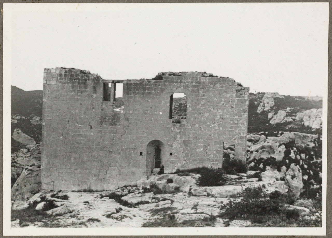 Heinz Lehmann photographie Façade méridionale du donjon Provence-Alpes-Côte d'Azur, France 1937 Ph.1940.5.85 Photo