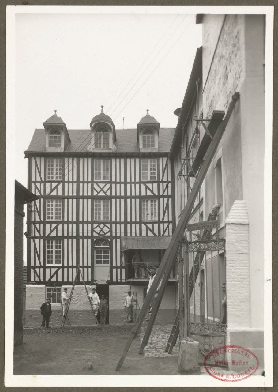 E. Coupel photographie Les grands moulins Haute-Normandie, France 1939/6/12 Ph.1940.74.1 Photo