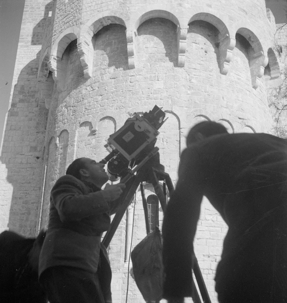 Maurice Cloche photographie Prise de vue. Eglise Provence-Alpes-Côte d'Azur, France 1941 Ph.1941.124.124 Photo Mucem / Maurice Cloche