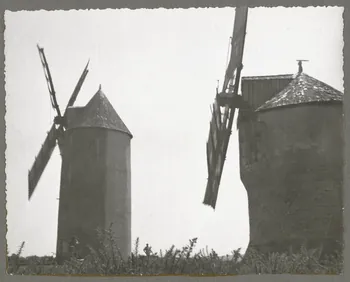 Mademoiselle Senault photographie Bel Air. Moulins Bretagne, France 1940 Ph.1941.146.2  Photo