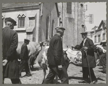 Mademoiselle Senault photographie Foire du 25 août 1939 Bretagne, France 1939/8/25 Ph.1941.146.4  Photo