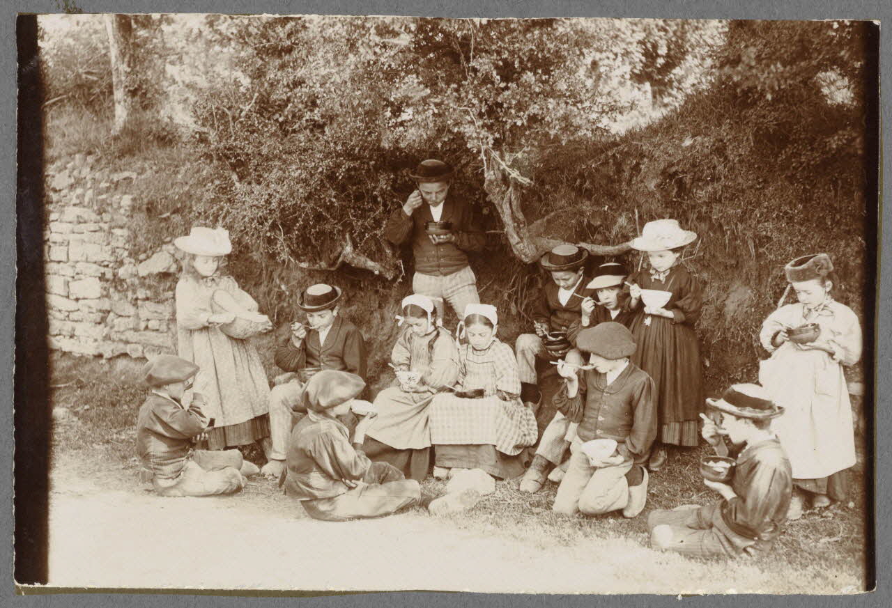 Charles Géniaux photographie Charles Géniaux (1870-1931) : vues de Bretagne Bretagne, France 1890 Ph.1941.29.55 Photo