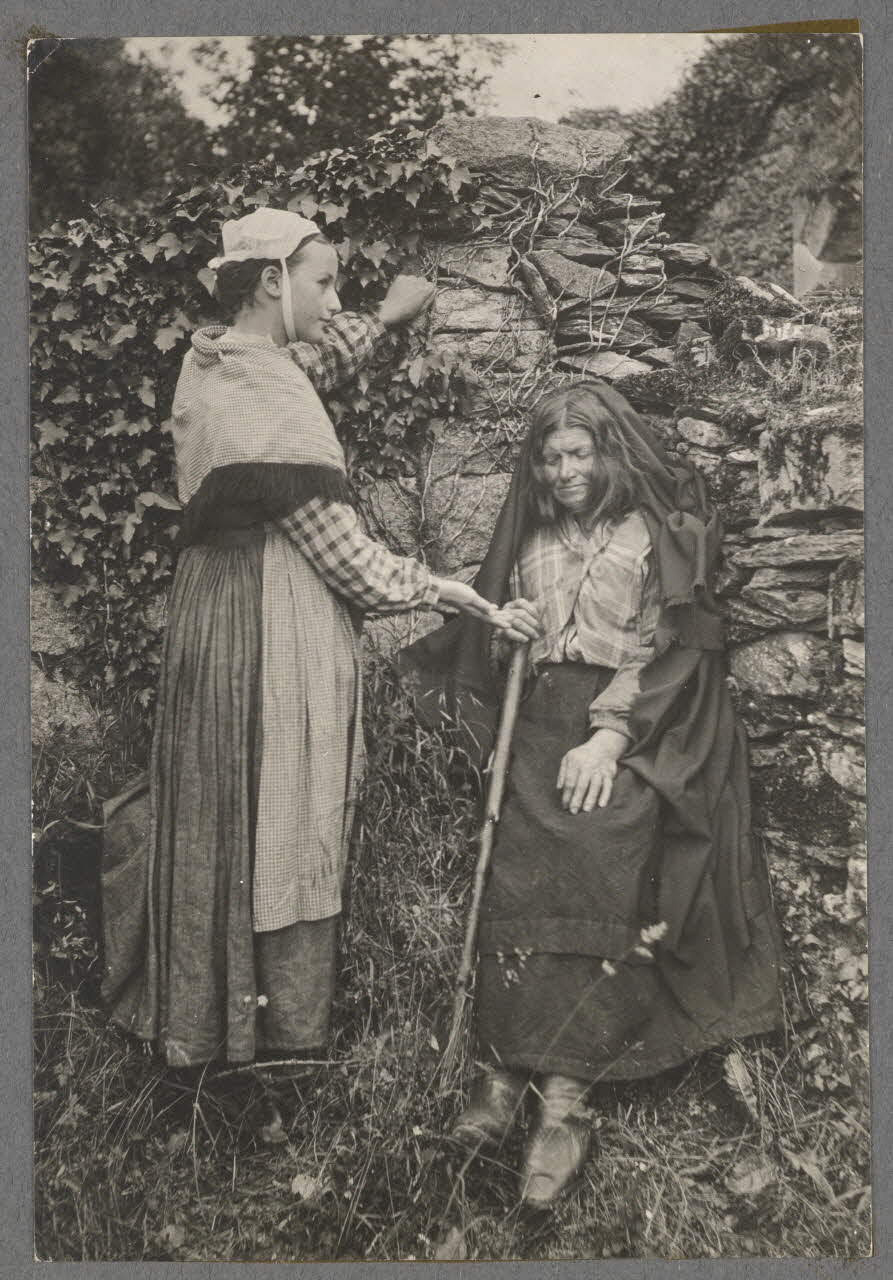 Charles Géniaux photographie Charles Géniaux (1870-1931) : vues de Bretagne Bretagne, France 1890 Ph.1941.29.58 Photo Mucem / Charles Géniaux