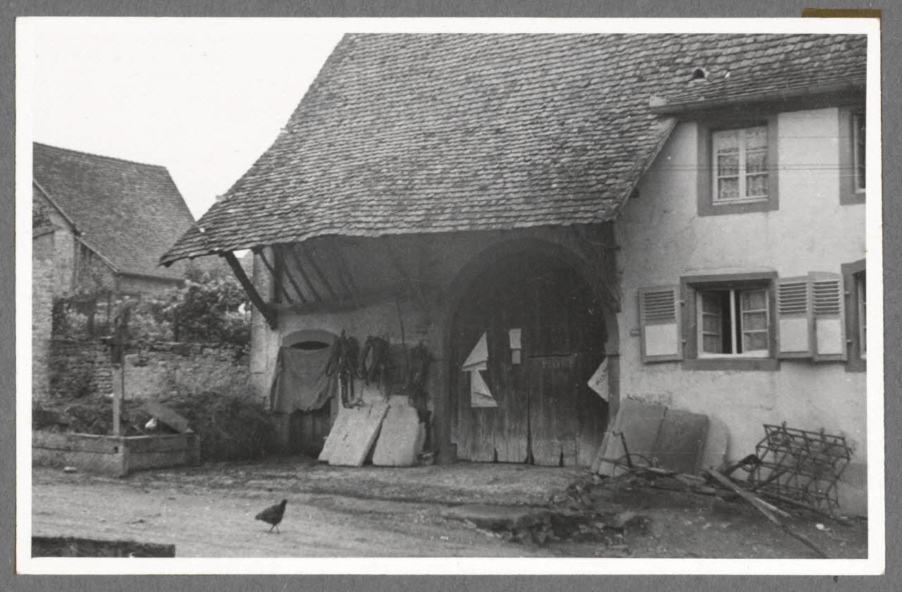 Anonyme photographie Maison Alsace, France 1941 Ph.1941.32.42 Photo