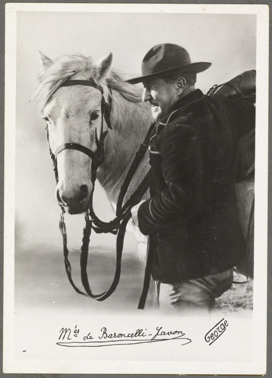Ph. Georges photographie Marquis de Baroncelle-Javon Provence-Alpes-Côte d'Azur, France 1941 Ph.1941.69.3 Photo