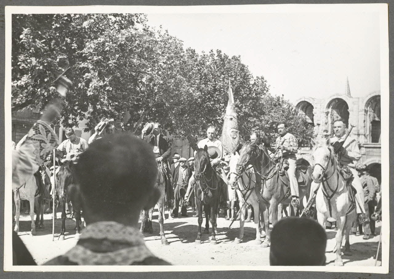 Jacques Gilles photographie Bénédiction des gardians Provence-Alpes-Côte d'Azur, France 1938 Ph.1941.70.6  Photo