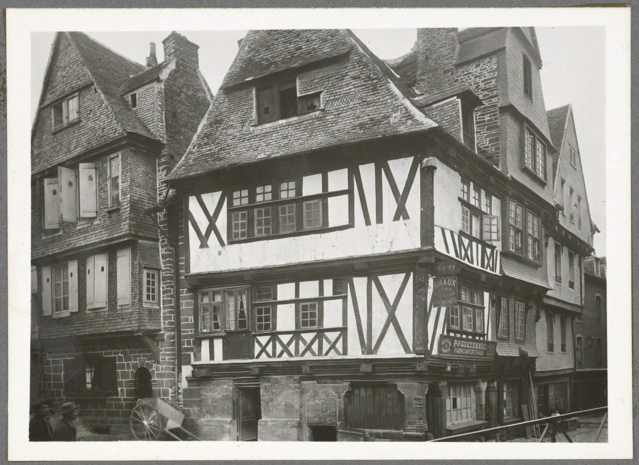 Service des Monuments Historiques photographie Maisons Bretagne, France 1942/4/11 Ph.1942.67.1 Photo