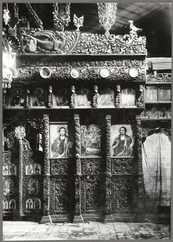 photographie Sculpture sur bois. Eglise de Bansko Ph.1943.114.43 Photo