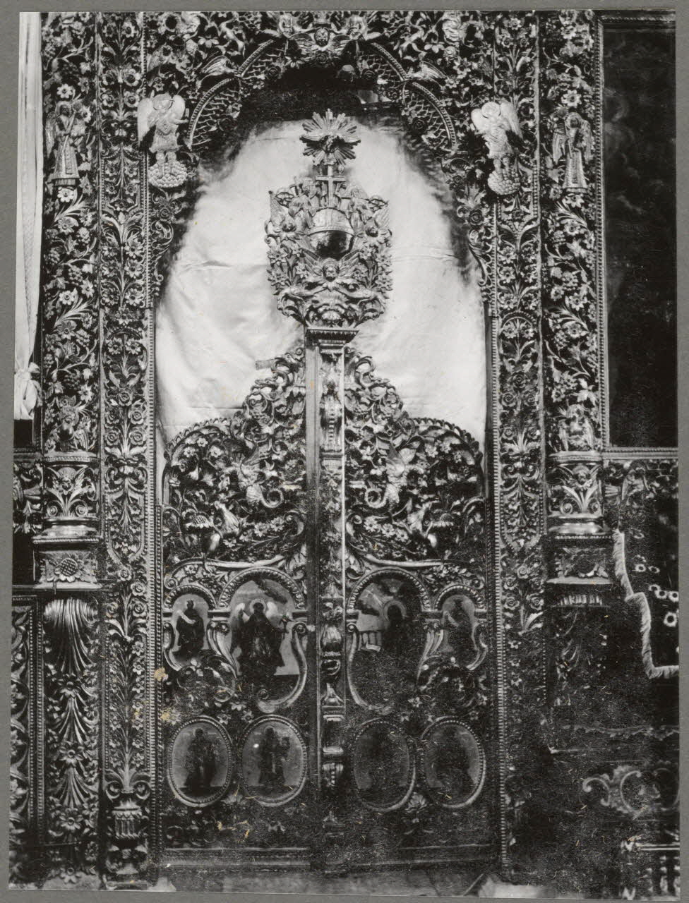 photographie Sculpture sur bois. Eglise de Bansko Ph.1943.114.44 Photo