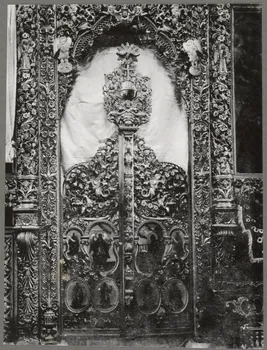 photographie Sculpture sur bois. Eglise de Bansko Ph.1943.114.44 Photo