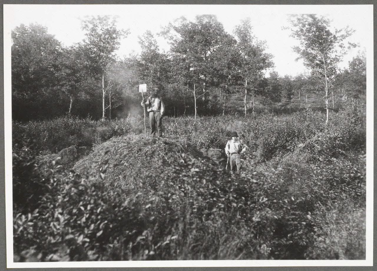 Monsieur D' Anchaed photographie Métier : charbonnier Bourgogne, France 1903/7/4 Ph.1943.125.5 Photo