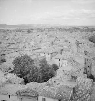 Pierre Soulier photographie Fêtes de la tarasque organisée par la commune libre de Jarnègues les 22, 23 et 24 juin 1946 à Tarascon Provence-Alpes-Côte d'Azur, France 1946/6/25 Ph.1946.118.159 Photo