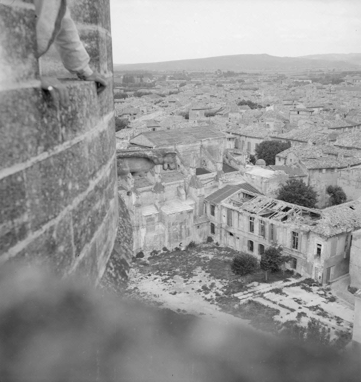 Pierre Soulier photographie Fêtes de la tarasque organisée par la commune libre de Jarnègues les 22, 23 et 24 juin 1946 à Tarascon Provence-Alpes-Côte d'Azur, France 1946/6/25 Ph.1946.118.163 Photo