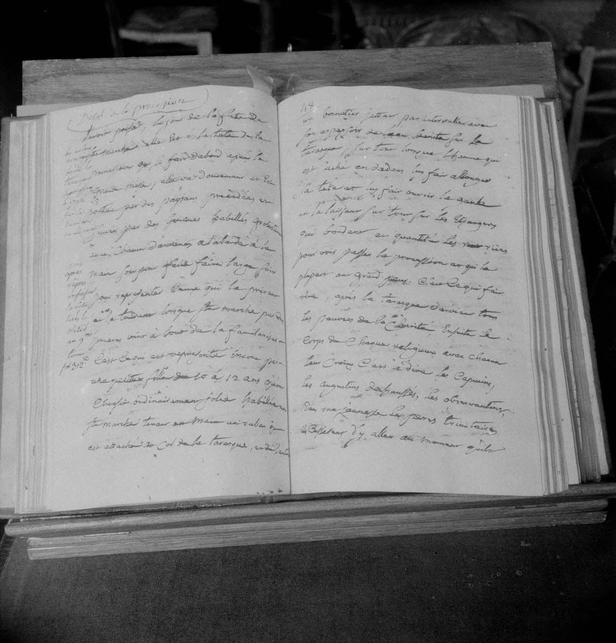 Anonyme photographie Bibliothèque Arbaud. Manuscrit Provence-Alpes-Côte d'Azur, France 1946 Ph.1946.122.16 Photo