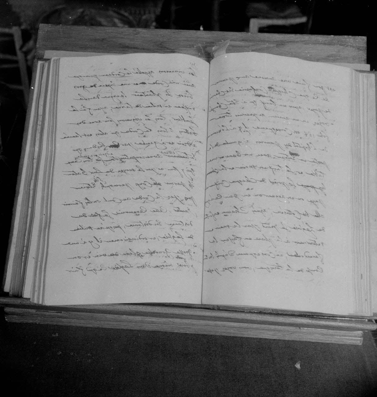 Anonyme photographie Bibliothèque Arbaud. Manuscrit Provence-Alpes-Côte d'Azur, France 1946 Ph.1946.122.18 Photo