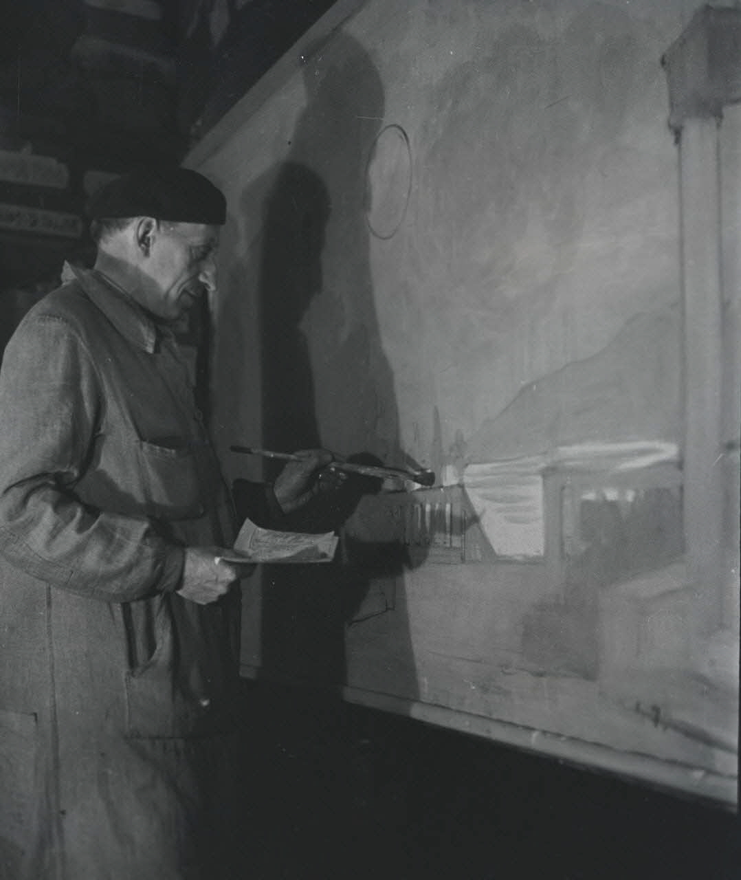 Pierre Soulier photographie MNATP. Enquête sur les théâtres de marionnettes conduite par Pierre Soulier (1944-1950) Rhône-Alpes, France 1947/3/1 Ph.1947.16.95 Photo