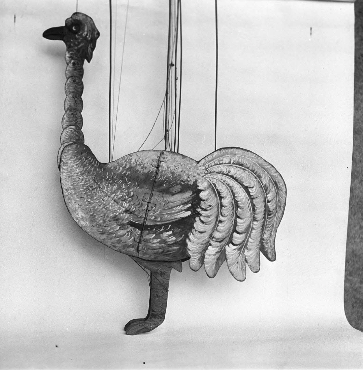 Pierre Soulier photographie MNATP. Enquête sur les théâtres de marionnettes conduite par Pierre Soulier (1944-1950) Centre, France 1947 Ph.1947.43.1 Photo Mucem / Pierre Soulier