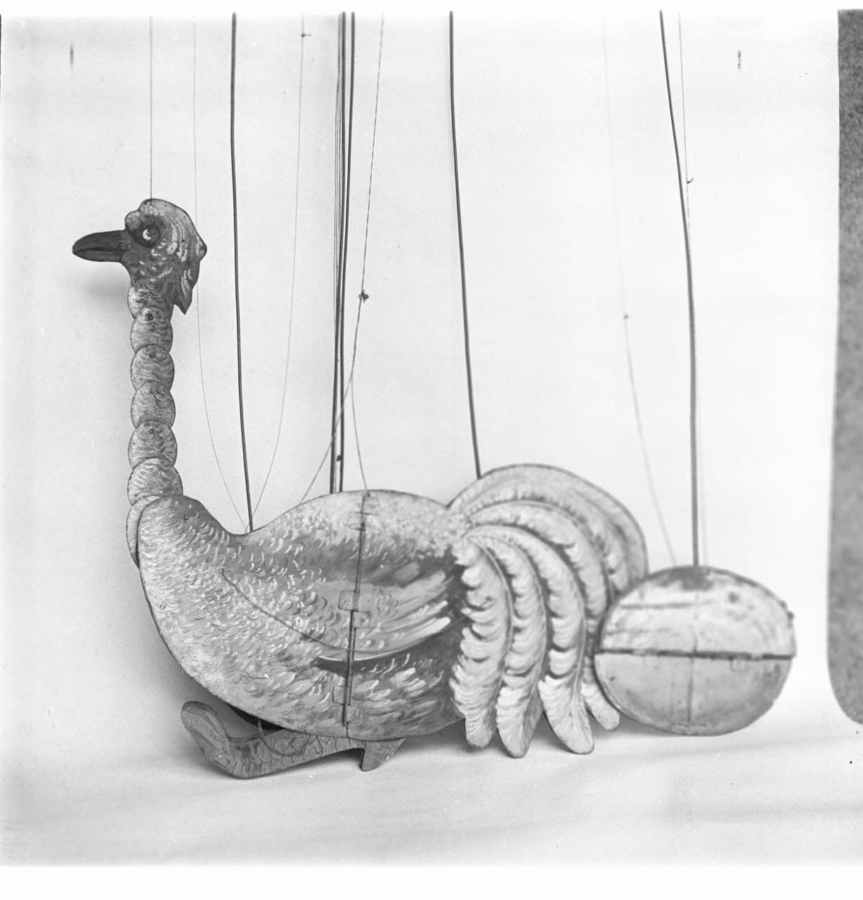 Pierre Soulier photographie MNATP. Enquête sur les théâtres de marionnettes conduite par Pierre Soulier (1944-1950) Centre, France 1947 Ph.1947.43.2 Photo Mucem / Pierre Soulier