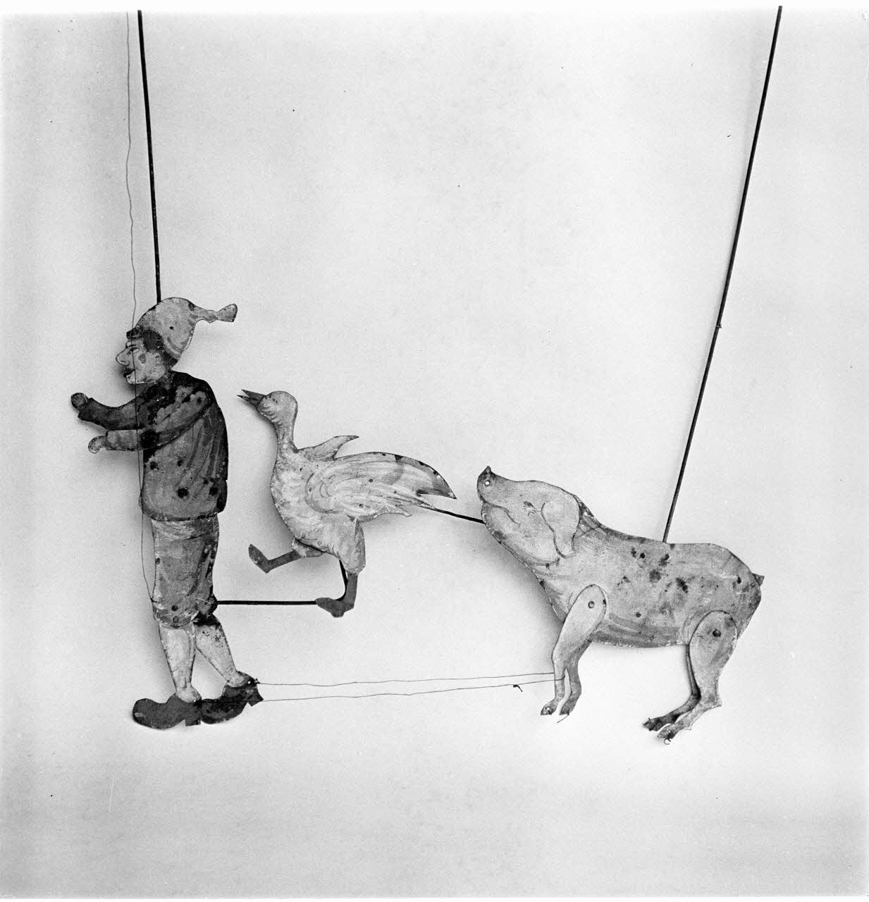 Pierre Soulier photographie MNATP. Enquête sur les théâtres de marionnettes conduite par Pierre Soulier (1944-1950) Centre, France 1947 Ph.1947.43.26 Photo