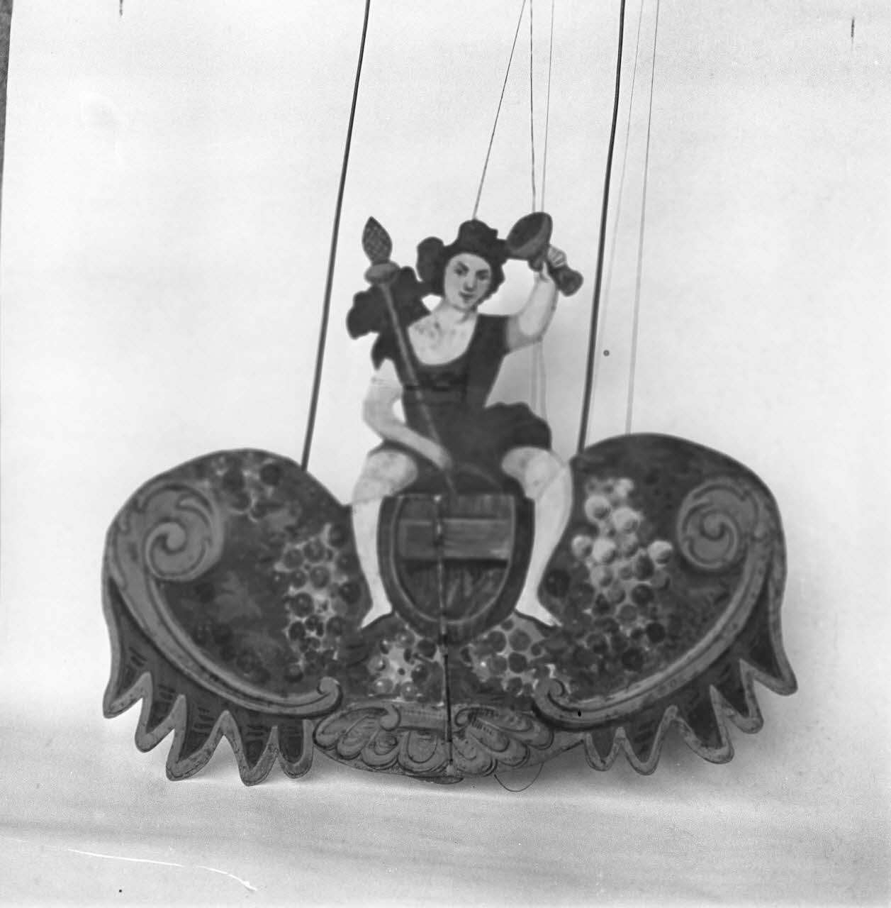 Pierre Soulier photographie MNATP. Enquête sur les théâtres de marionnettes conduite par Pierre Soulier (1944-1950) Centre, France 1947 Ph.1947.43.3 Photo Mucem / Pierre Soulier