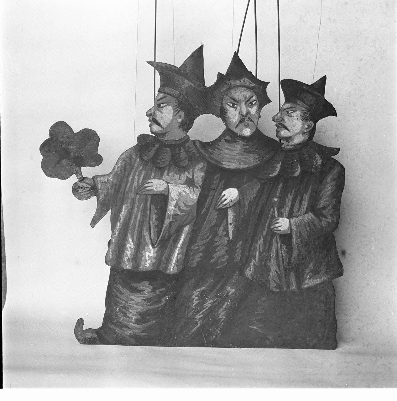 Pierre Soulier photographie MNATP. Enquête sur les théâtres de marionnettes conduite par Pierre Soulier (1944-1950) Centre, France 1947 Ph.1947.43.5 Photo