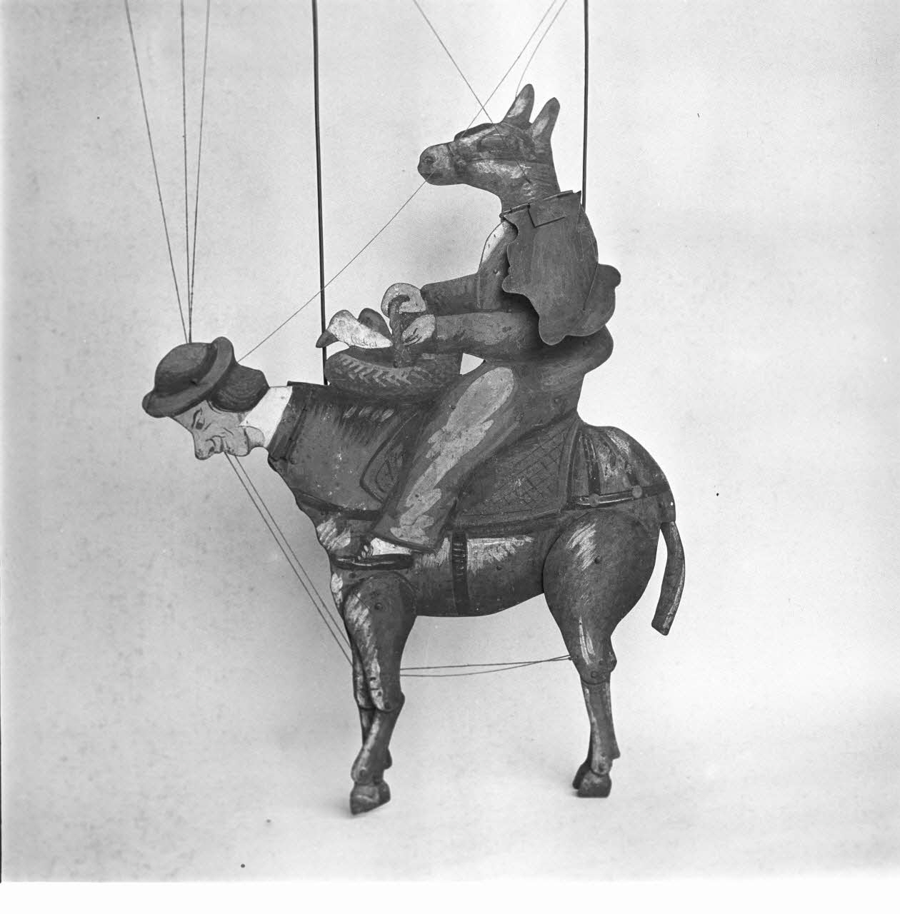 Pierre Soulier photographie MNATP. Enquête sur les théâtres de marionnettes conduite par Pierre Soulier (1944-1950) Centre, France 1947 Ph.1947.43.8 Photo