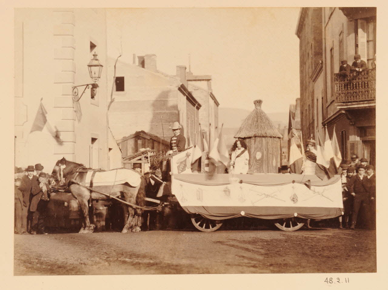 Bellotti ; Danièle Adam photographie Album Boulin (Bellotti) Rhône-Alpes, France 1885/8/2 Ph.1948.2.11 Photo