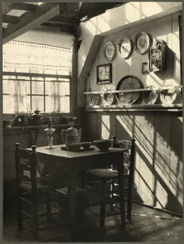 Anonyme photographie Album du Musée hollandais de plein air d'Arnhem ; Arnhem : musée hollandais de plein air Province de Hollande-Septentrionale, Pays-Bas 1950/10/18 Ph.1951.1.16 Photo