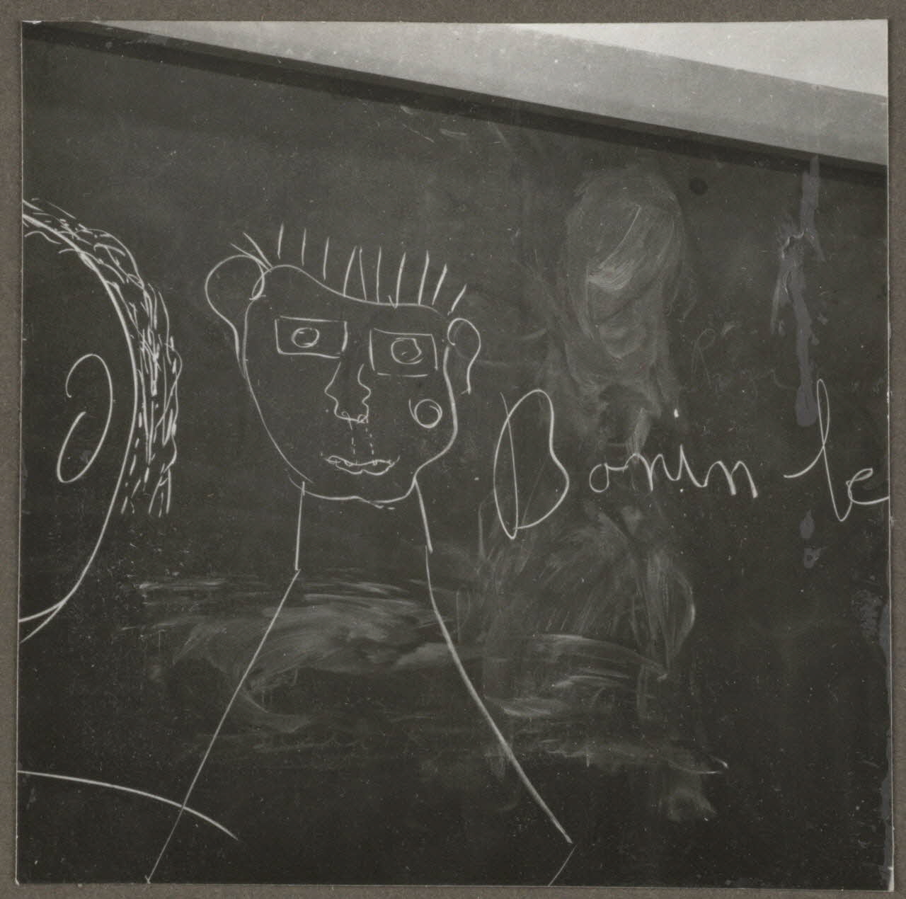 Lucien Hervé photographie Graffiti Provence-Alpes-Côte d'Azur, France 1955 Ph.1955.24.23 Photo