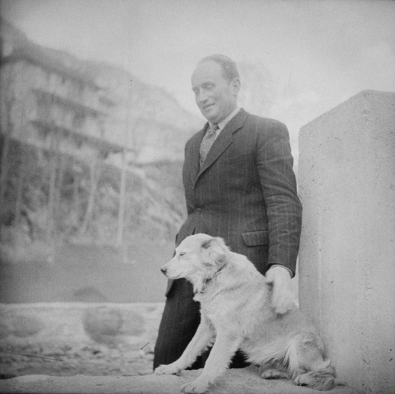 Marcel Boulin photographie MNATP. Mission d'ethnomusicologie conduite par Claudie Marcel-Dubois et Marie-Marguerite Pichonnet-Andral dans les Pyrénées centrales (mars-avril 1956) Midi-Pyrénées, France 1956/4/1 Ph.1956.70.167 Photo