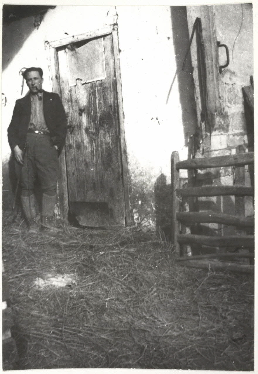 Jean Blanc photographie Mas de Tort : logement du berger Provence-Alpes-Côte d'Azur, France 1941 Ph.1962.111.77 Photo Mucem / Jean Blanc