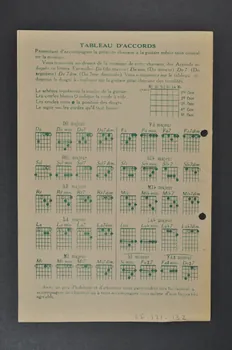 chanson petit format 1965.121.132 Photo Mucem