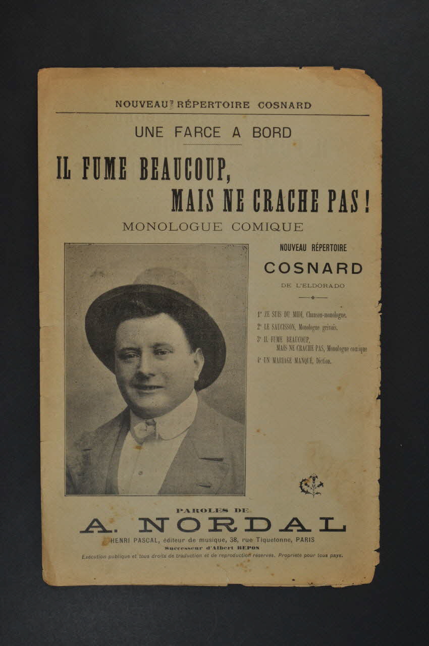 chanson petit format 1965.121.157 Photo Mucem