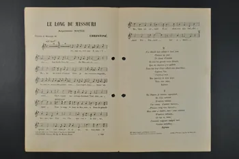 Henri Christiné ; Jacques Mayol chanson petit format 1912 1965.121.158 Photo Mucem