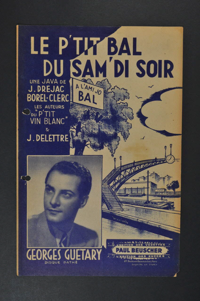 chanson petit format 1965.121.162 Photo Mucem