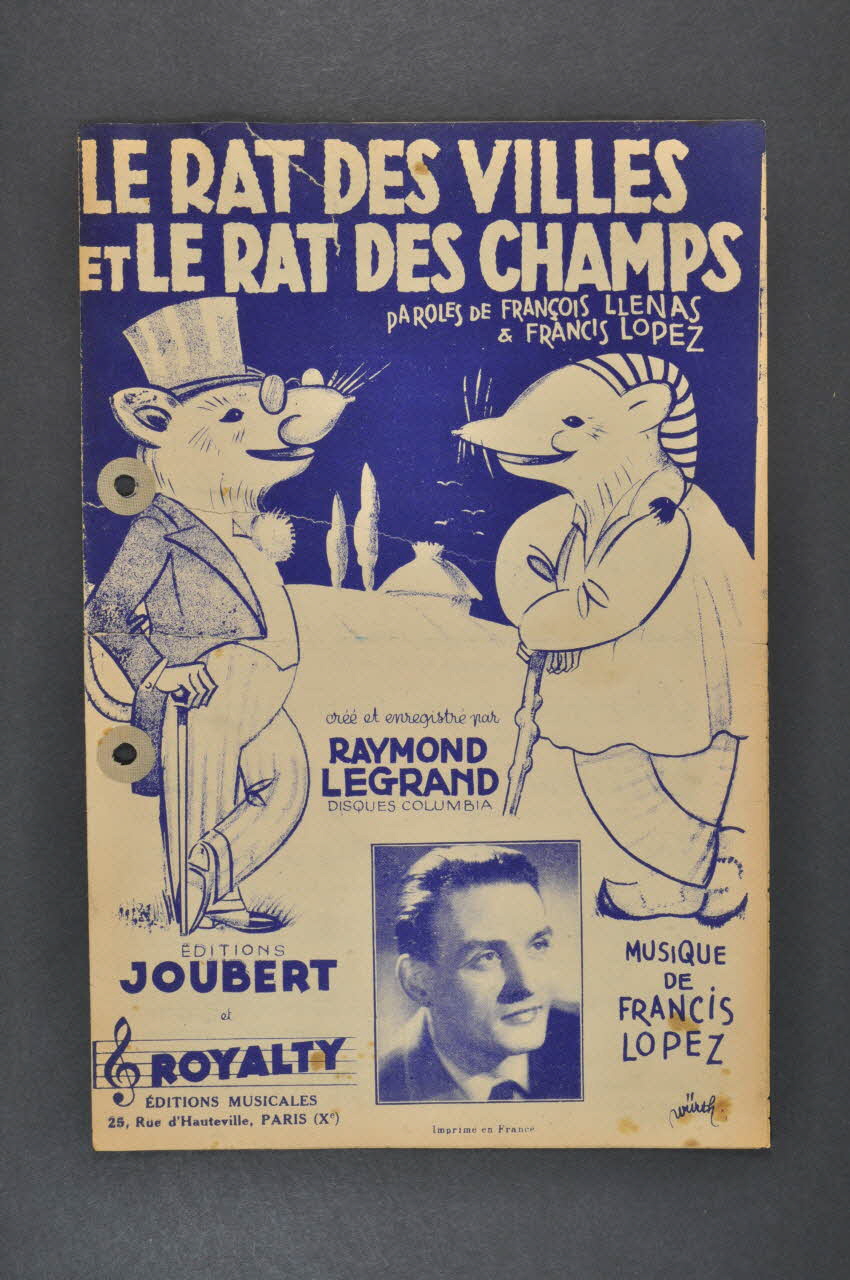 chanson petit format 1965.121.163 Photo Mucem