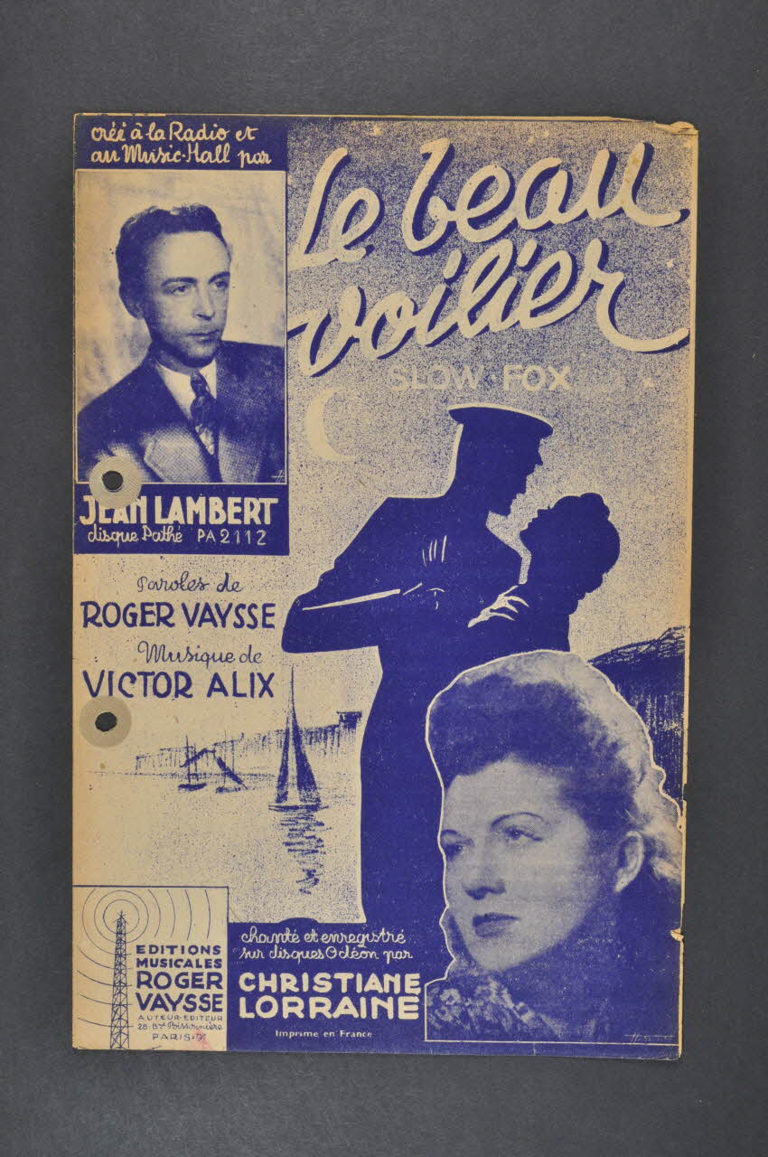 chanson petit format 1965.121.167 Photo Mucem